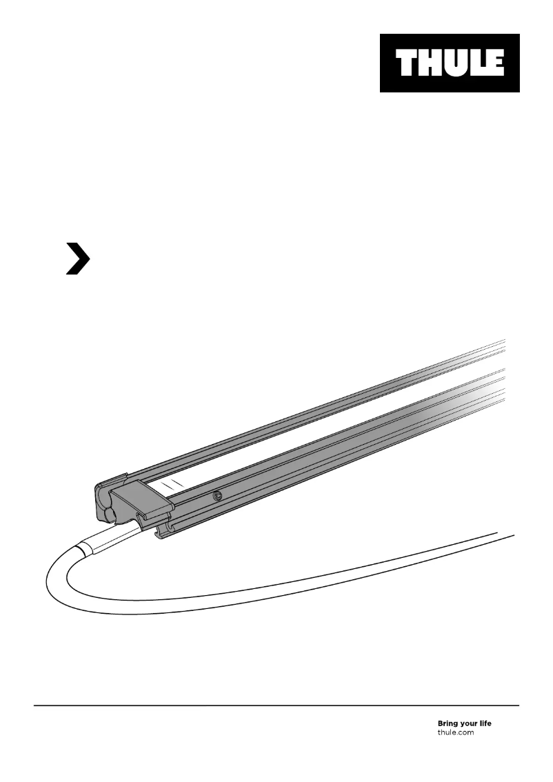 Page 1 of the manual Installation Guide Thule Omnistor 5200