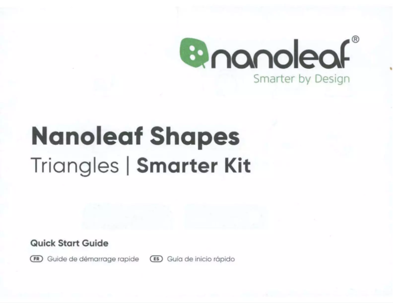 Page 1 of the manual User Manual Nanoleaf NL47-7003TW-7PK