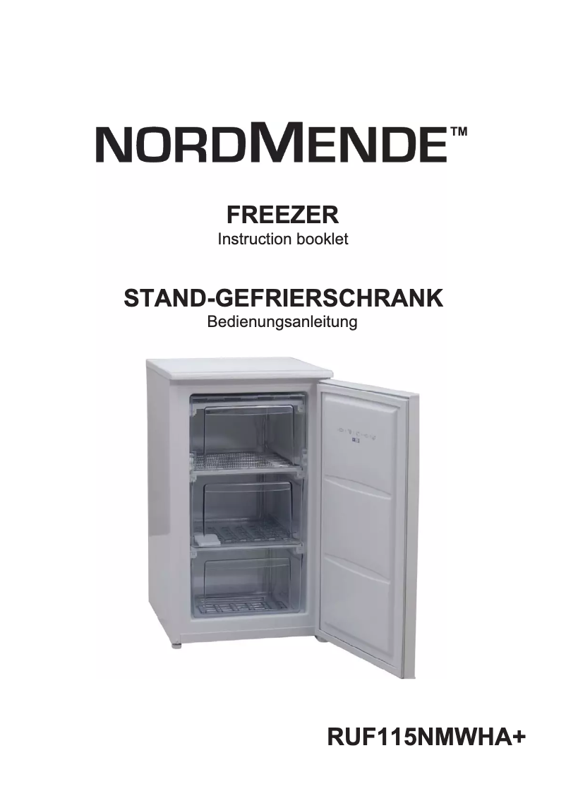 Page 1 de la notice Manuel utilisateur Nordmende RTL396WHAPLUS