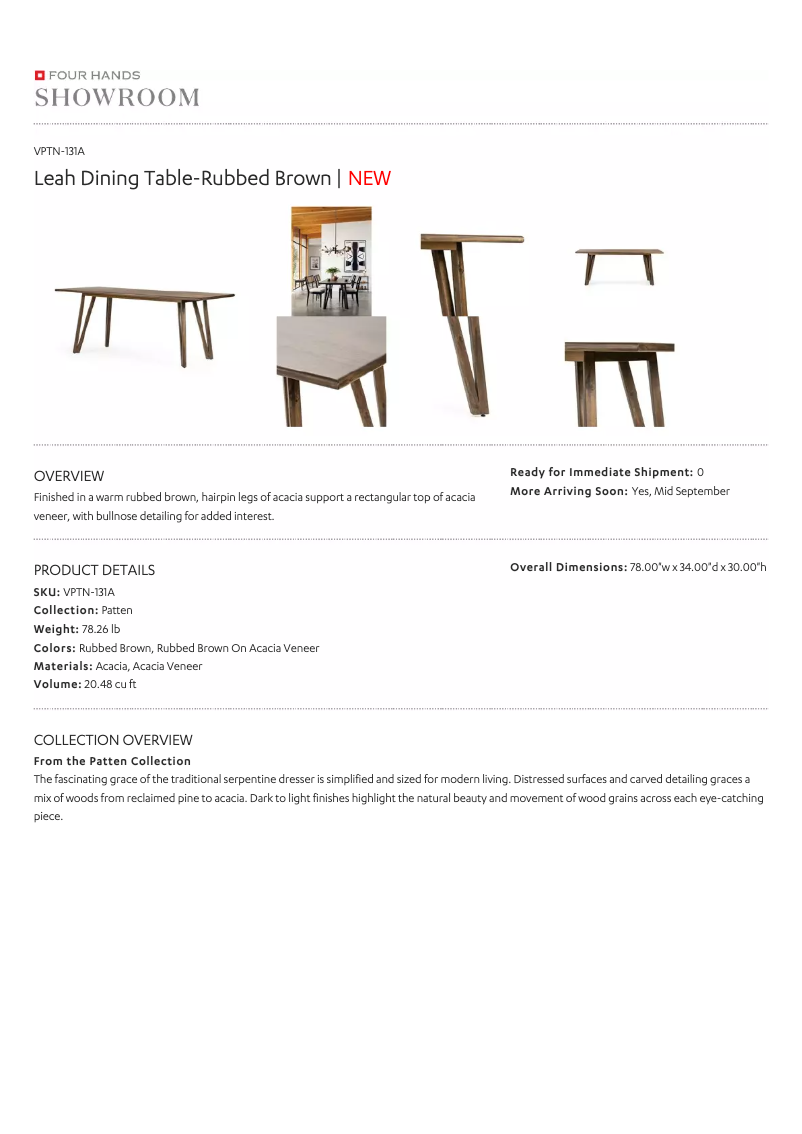 Página 1 del manual Manual de usuario Four Hands VPTN-131A