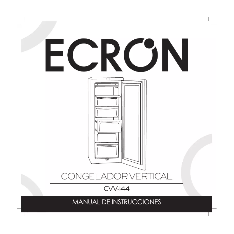 Página 1 del manual Manual de usuario Ecron CVV 144