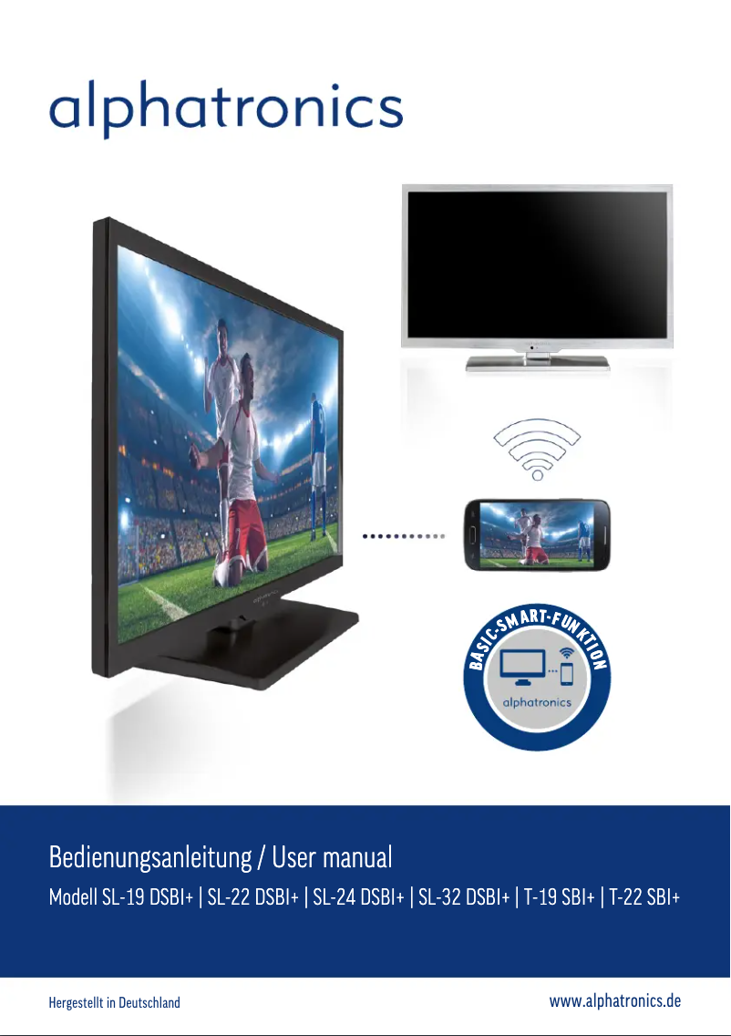 Página 1 del manual Manual de usuario Alphatronics SL-24 DSBI+