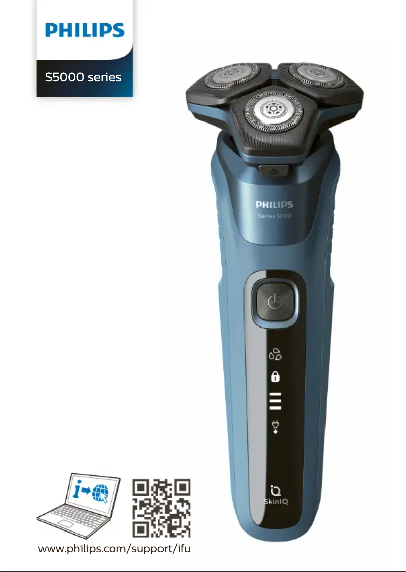 Página 1 del manual Manual de usuario Philips Series 5000 S5585