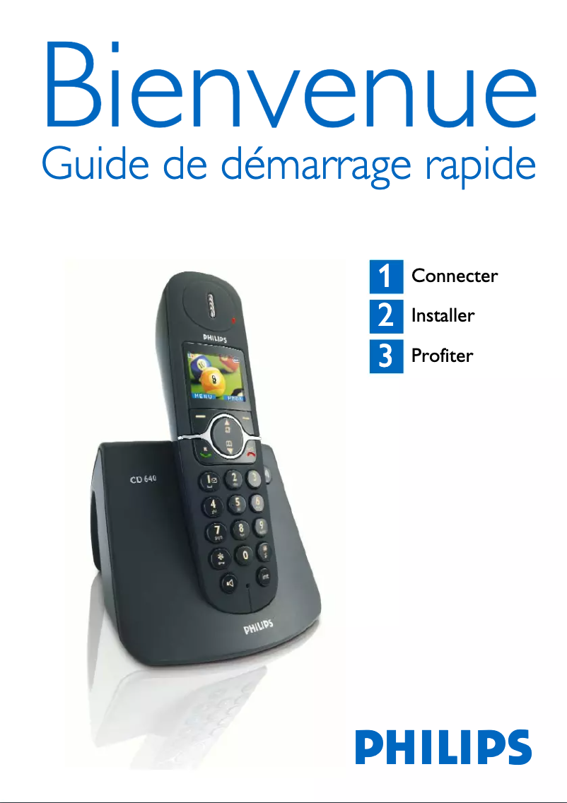 Imagen de la primera página del manual del dispositivo CD6451B