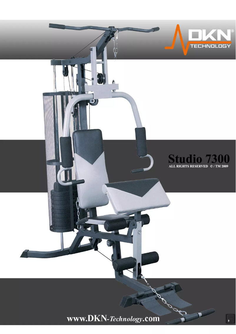 Page 1 de la notice Manuel utilisateur DKN Studio 7300