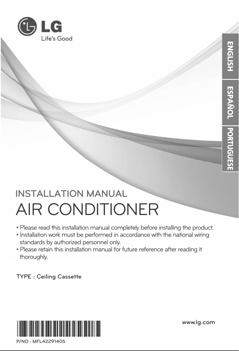 Page 1 de la notice Manuel utilisateur LG LTUC362NLE0