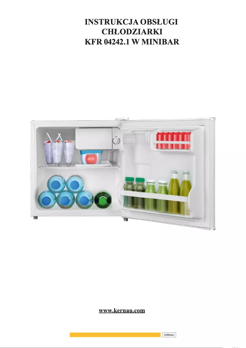 Page 1 de la notice Manuel utilisateur Kernau KFR 04242 W