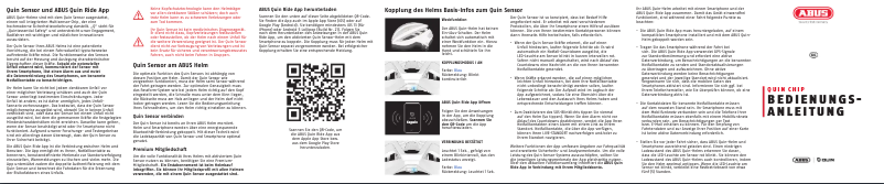 Page 1 of the manual User Manual Abus AirDrop MIPS QUIN