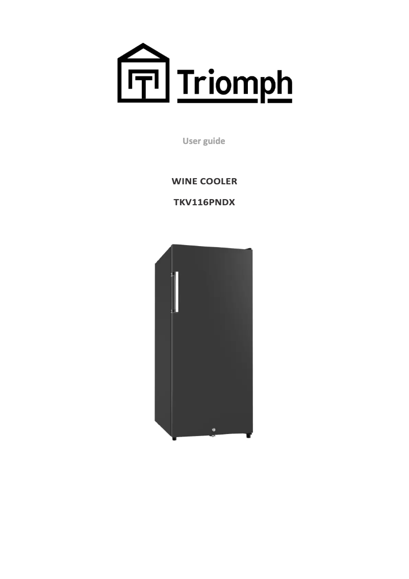 Página 1 del manual Manual de usuario Triomph TKV116PNDX