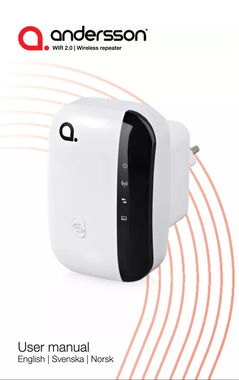 Page 1 de la notice Manuel utilisateur Andersson WIR 2.0