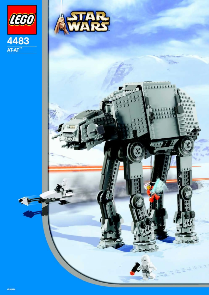 Page 1 of the manual User Manual Lego AT-AT (TM)