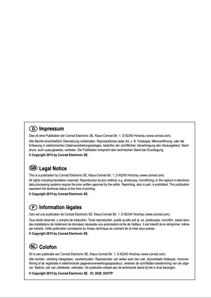 Page 1 de la notice Manuel utilisateur Voltcraft ET-200