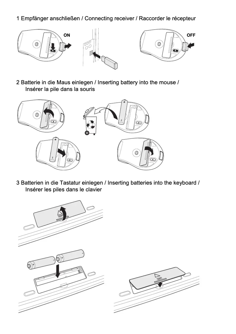 Page 1 de la notice Manuel utilisateur Cherry eVolution MARLIN SMART