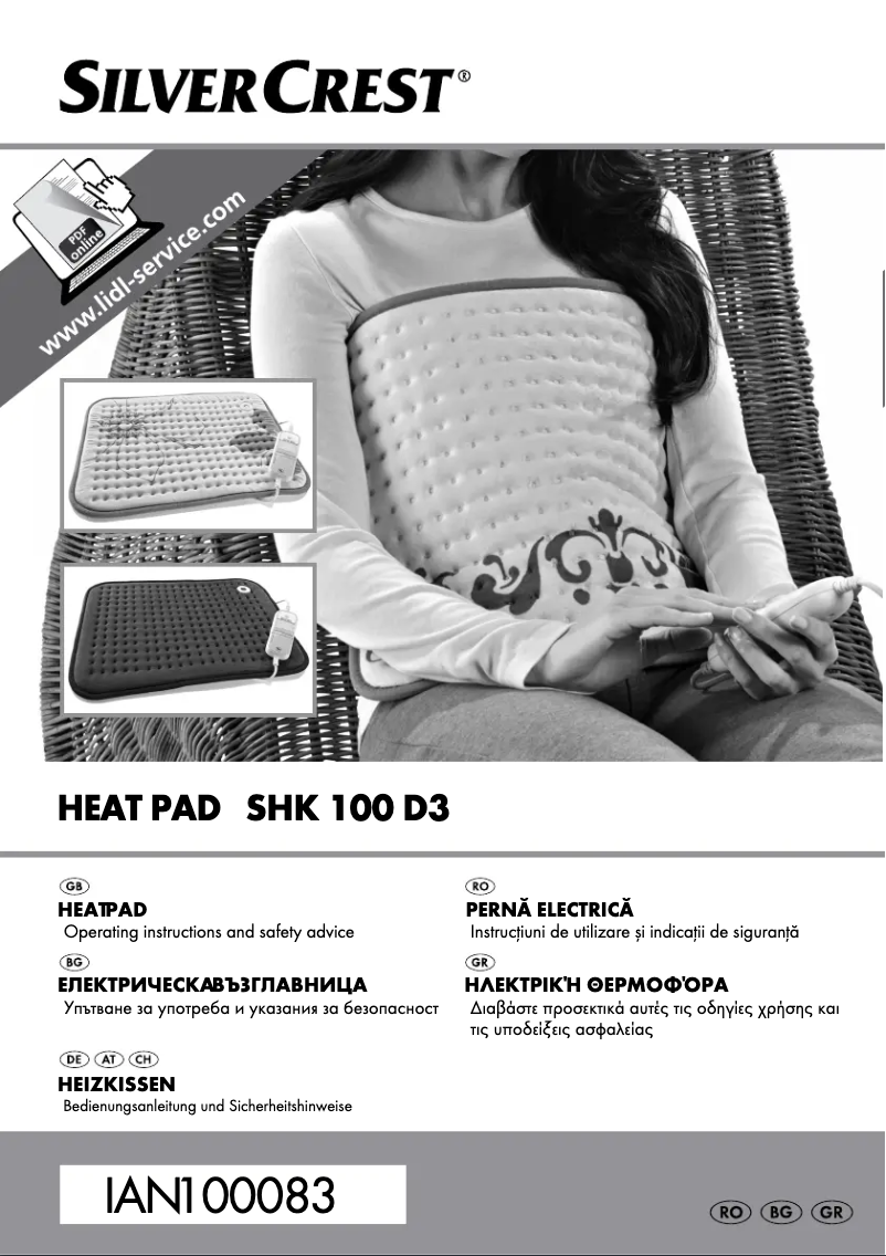 Página 1 del manual Manual de usuario SilverCrest SHK 100 D3