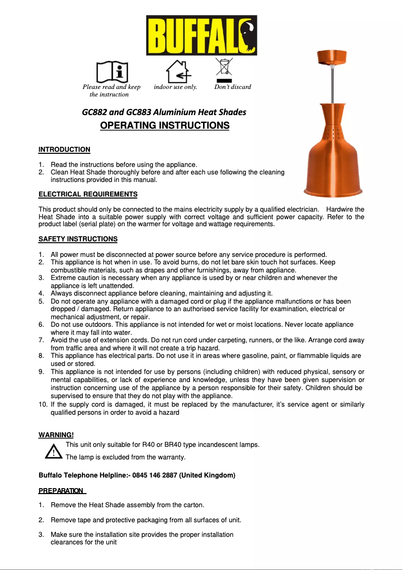 Page 1 de la notice Manuel utilisateur Buffalo GC882