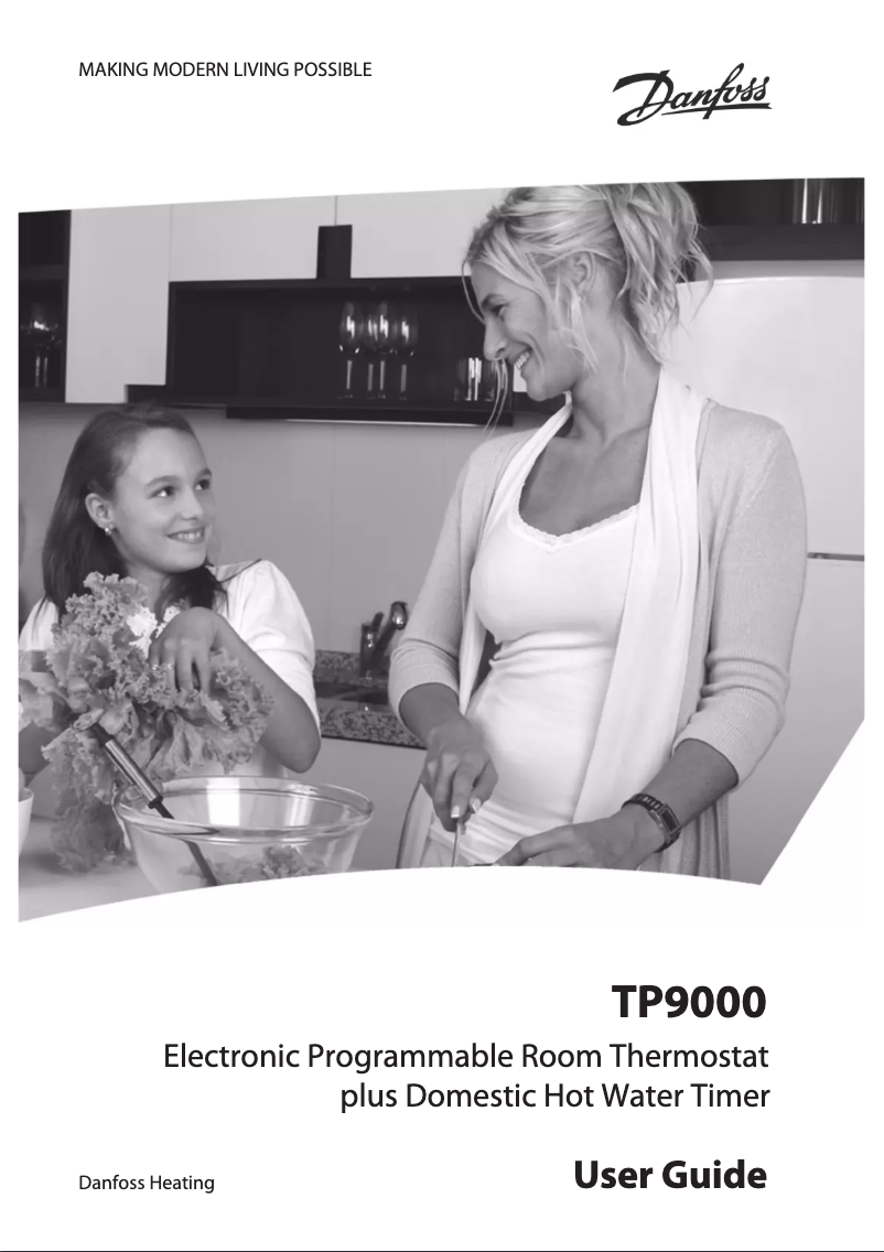 Page 1 de la notice Manuel utilisateur Danfoss TP9000