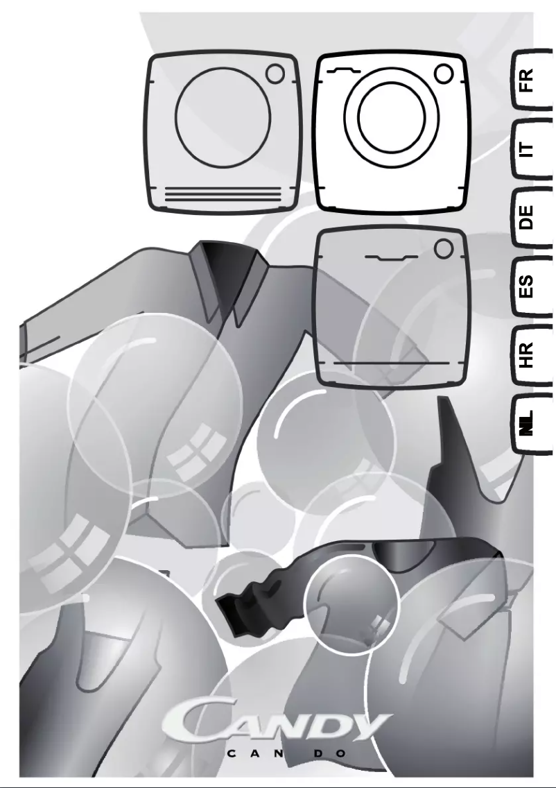 Página 1 del manual Manual de usuario Candy CLT 362L-S