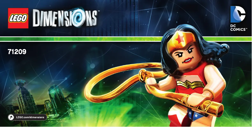 Page 1 de la notice Manuel utilisateur Lego Dimensions 71209