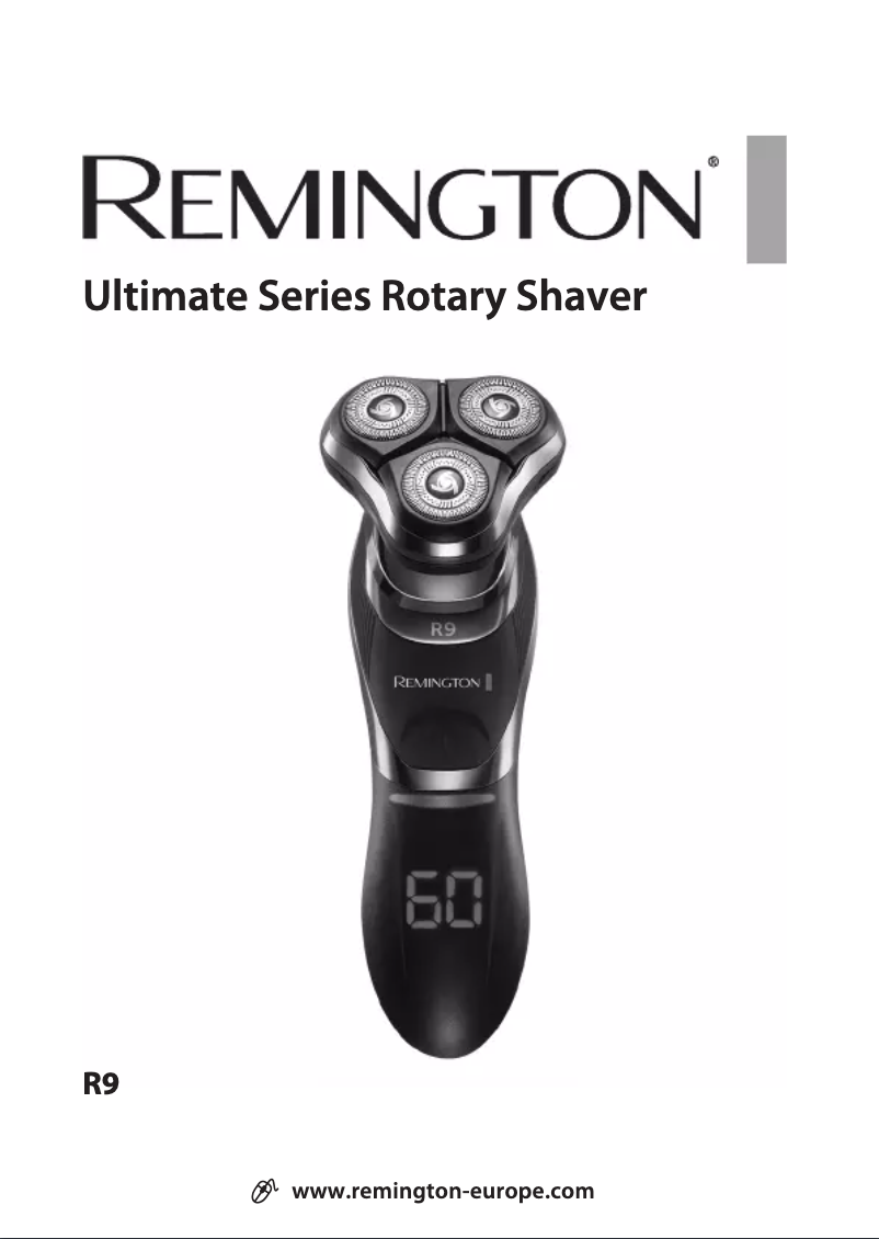 Page 1 de la notice Manuel utilisateur Remington Ultimate Series R9 XR1570