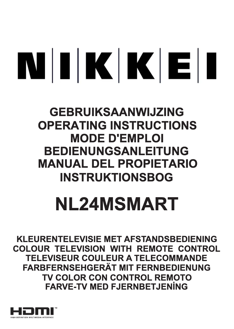 Page 1 de la notice Manuel utilisateur Nikkei NL24MSMART
