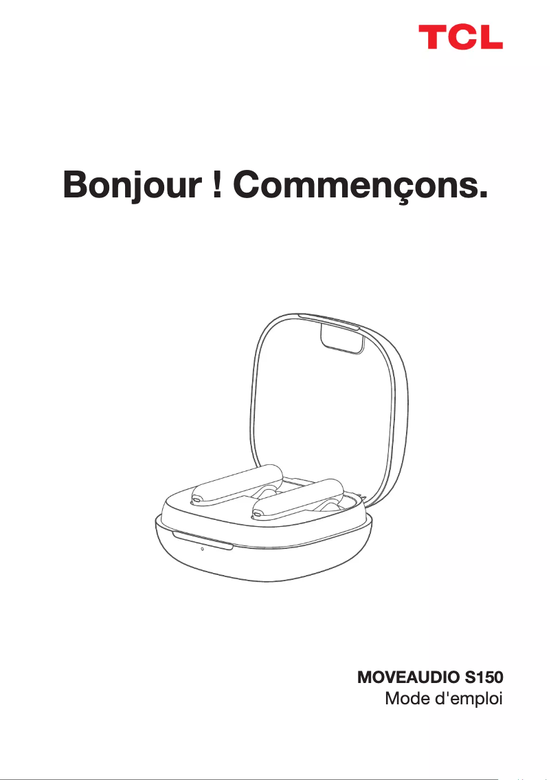 Page 1 de la notice Manuel utilisateur TCL MoveAudio S150