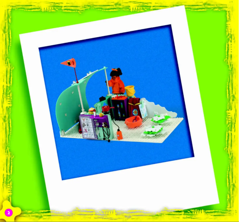 Página 1 del manual Manual de usuario Lego Carla and the Bear Cubs