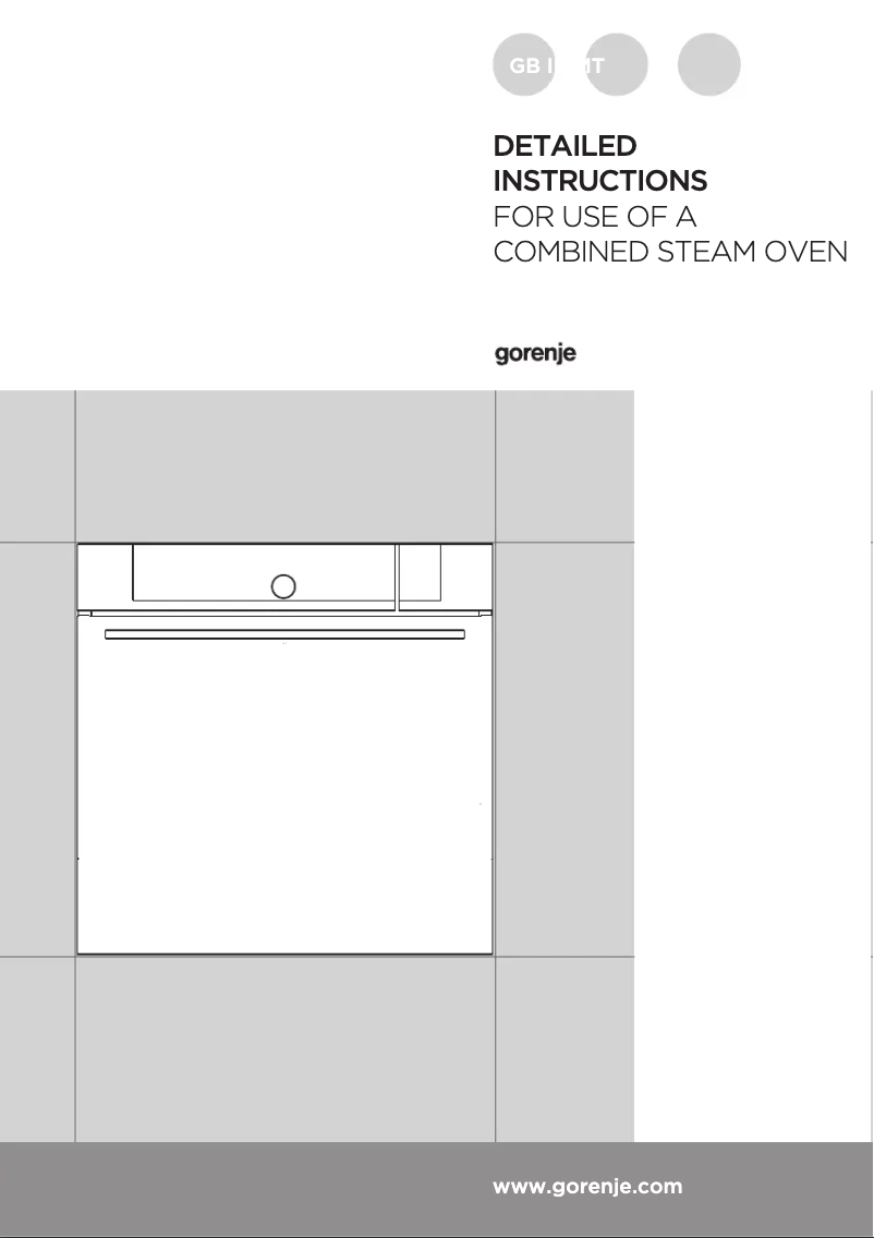 Página 1 del manual Manual de usuario Gorenje BCS798S24BG