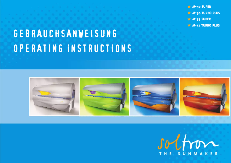 Page 1 de la notice Manuel utilisateur Soltron M-50 Turbo Plus