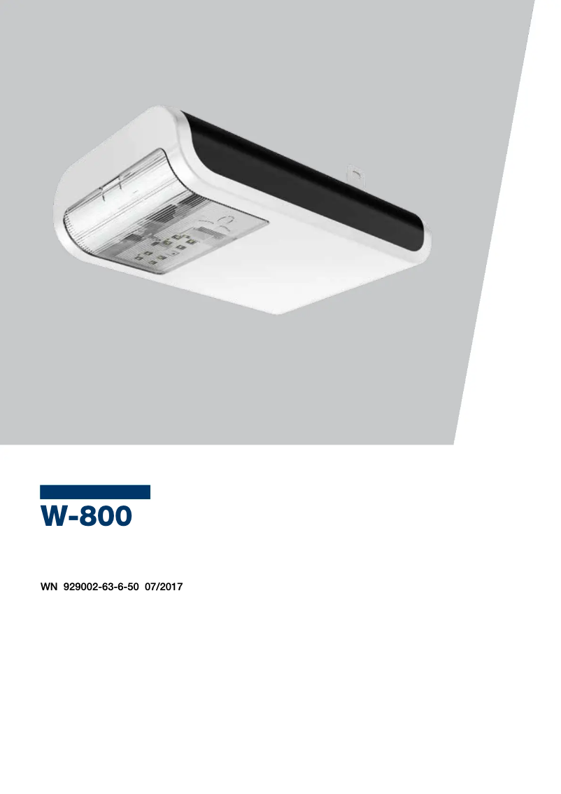 Page 1 de la notice Manuel utilisateur Tormatic HW-800