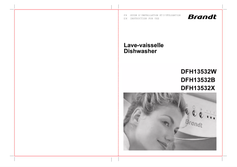 Page 1 de la notice Manuel utilisateur Brandt DFH13532B