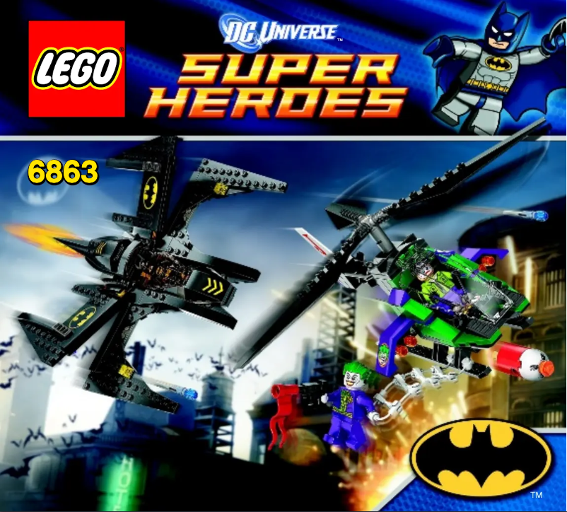 Page 1 of the manual User Manual Lego Super Heroes 6863
