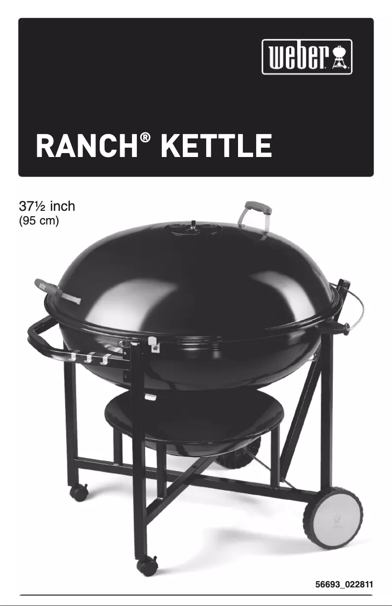 Page 1 de la notice Instructions / montage Weber Ranch Kettle