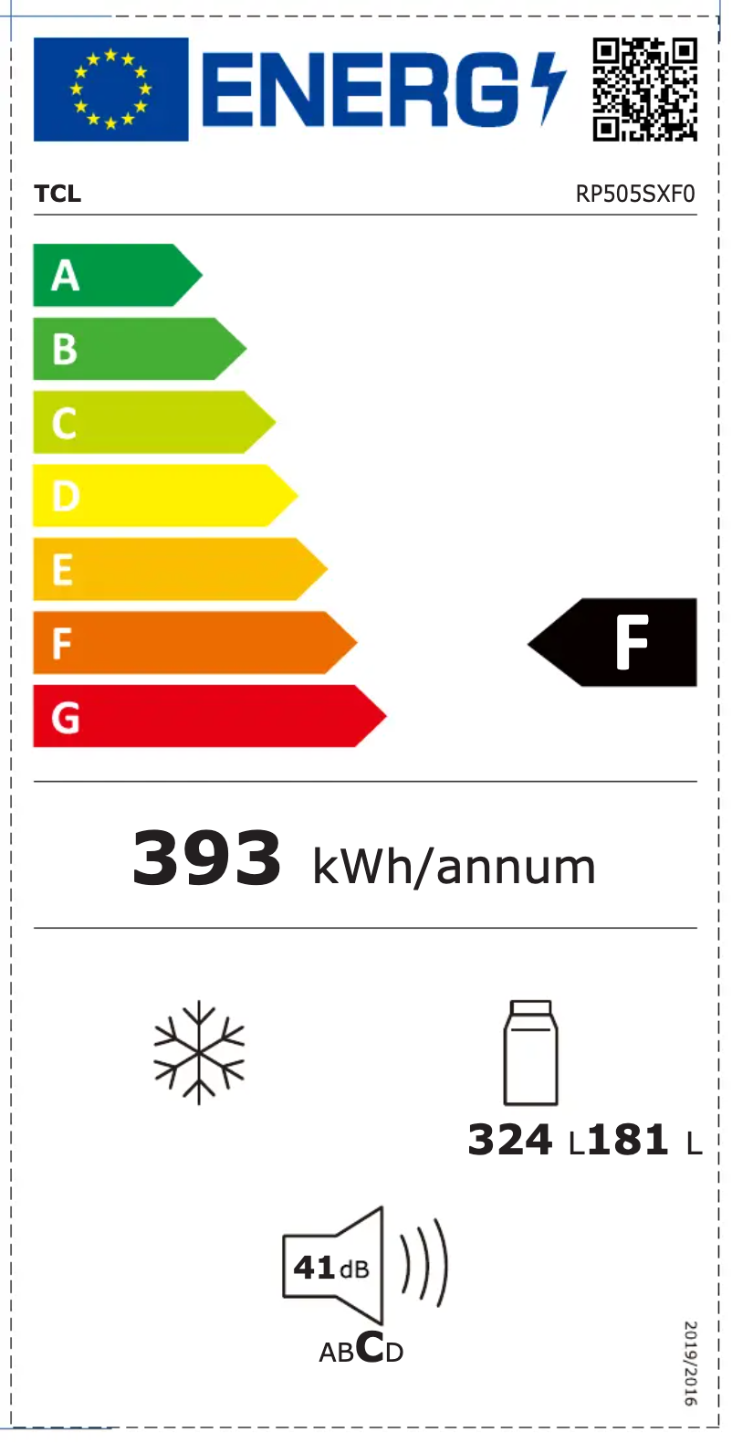 Image de la première page du manuel de l'appareil RP505SXF0