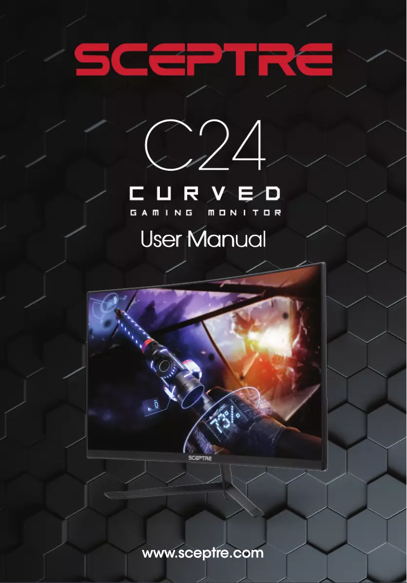 Página 1 del manual Manual de usuario Sceptre C275B-144RN