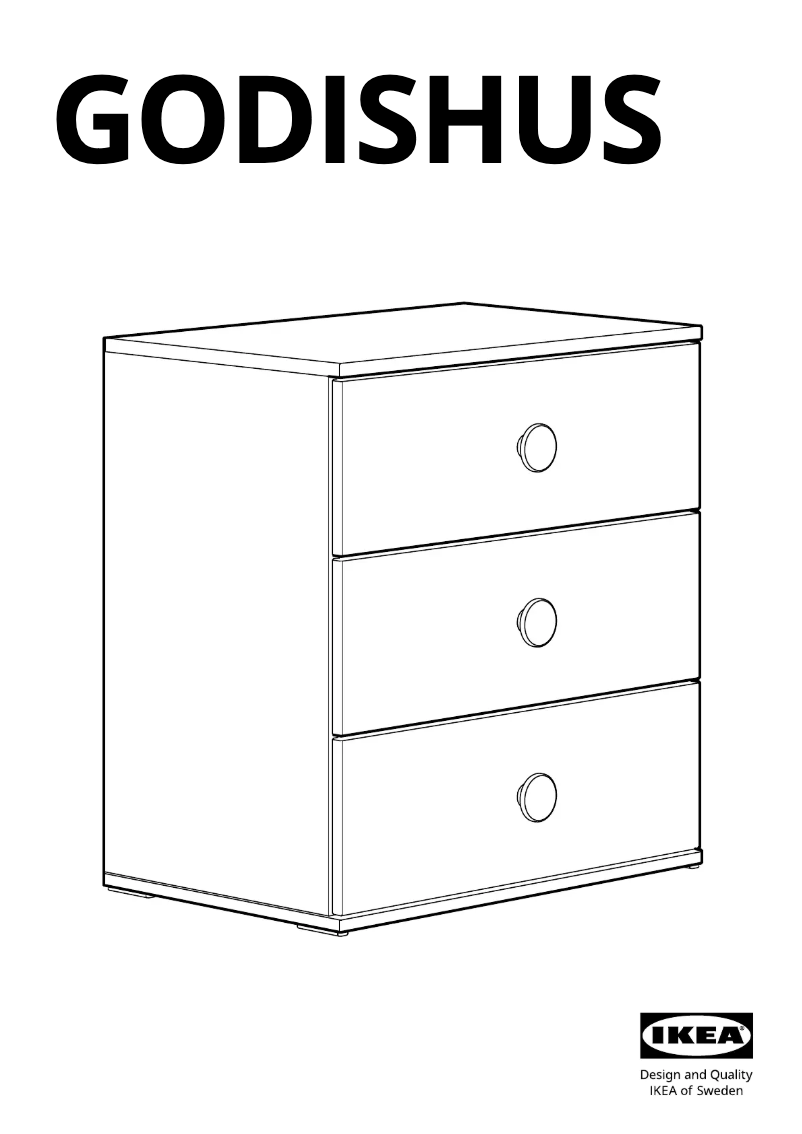 Page 1 de la notice Manuel utilisateur Ikea GODISHUS 404.334.88
