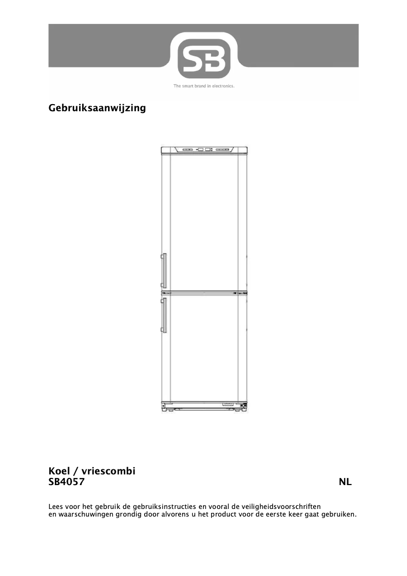 Page 1 de la notice Manuel utilisateur Smart Brand SB4057