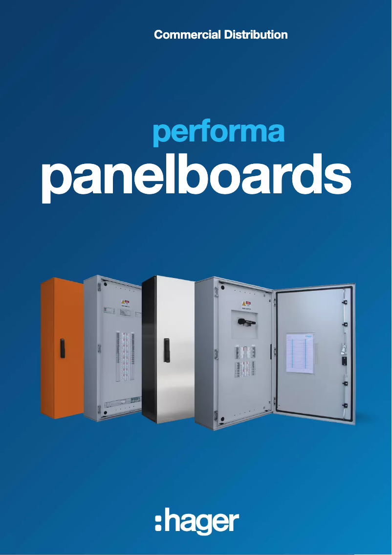 Page 1 de la notice Brochure Hager JPA2400S16TX