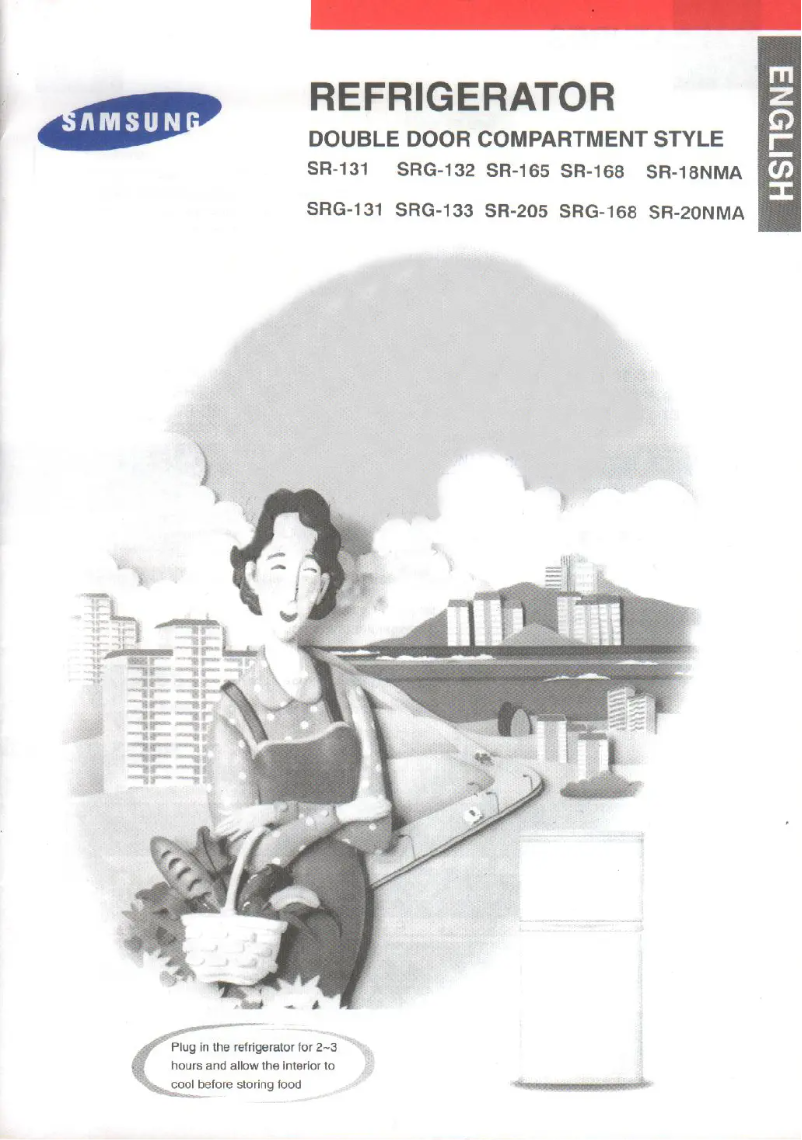 Page 1 de la notice Manuel utilisateur Samsung SR-20NMA