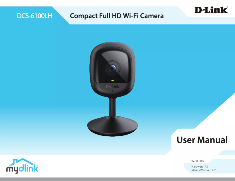 Page 1 de la notice Manuel utilisateur D-Link DCS‑6100LH