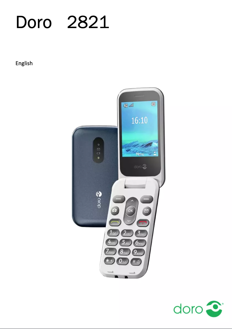 Imagen de la primera página del manual del dispositivo 2821