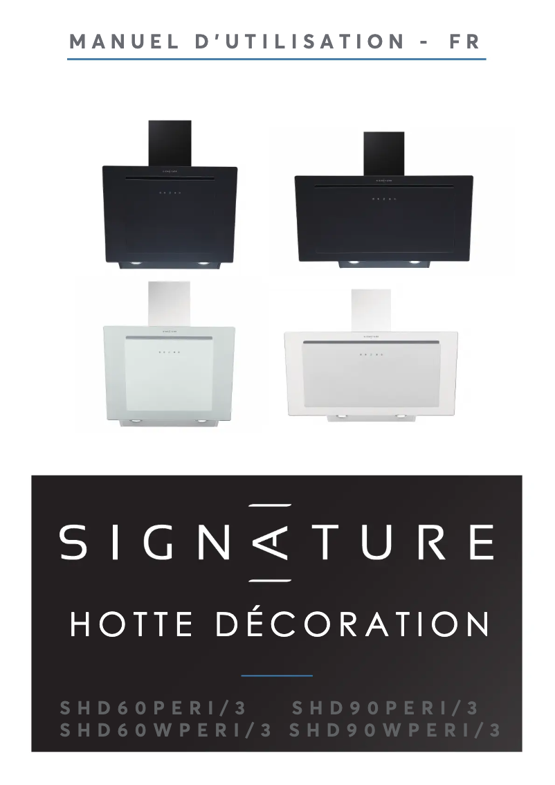Página 1 del manual Manual de usuario Signature SHD90WPERI