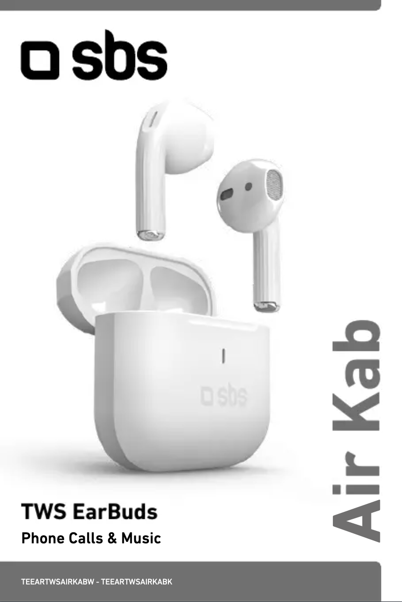 Page 1 de la notice Manuel utilisateur SBS Air Kab