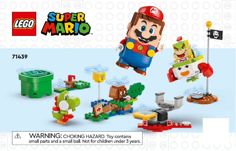 Página 1 del manual Manual de usuario Lego Super Mario 71439