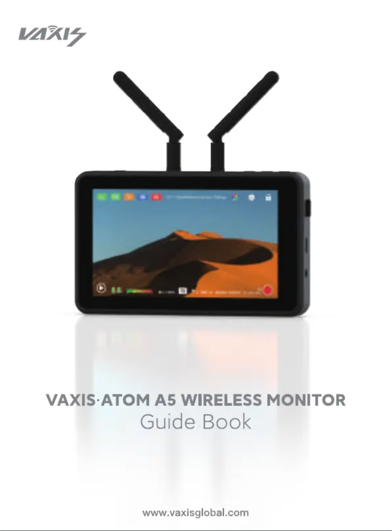 Page 1 de la notice Manuel utilisateur Vaxis Atom A5