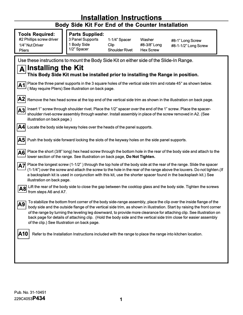 Página 1 del manual Manual de usuario GE JXS77BB