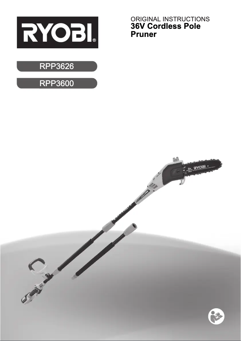 Page 1 de la notice Manuel utilisateur RYOBI RPP3600