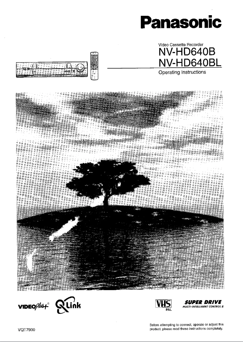 Página 1 del manual Manual de usuario Panasonic NV-HD640