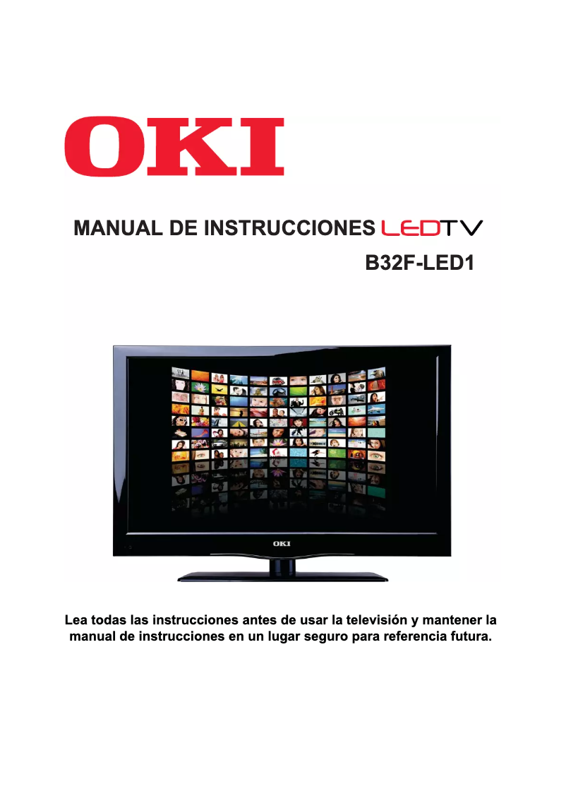 Page 1 de la notice Manuel utilisateur OKI B32F-LED 1