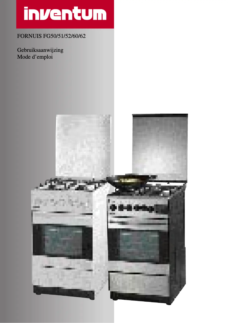 Page 1 de la notice Manuel utilisateur Inventum FG50