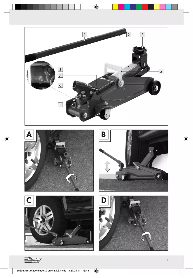 Page 1 de la notice Manuel utilisateur Ultimate Speed IAN 66308